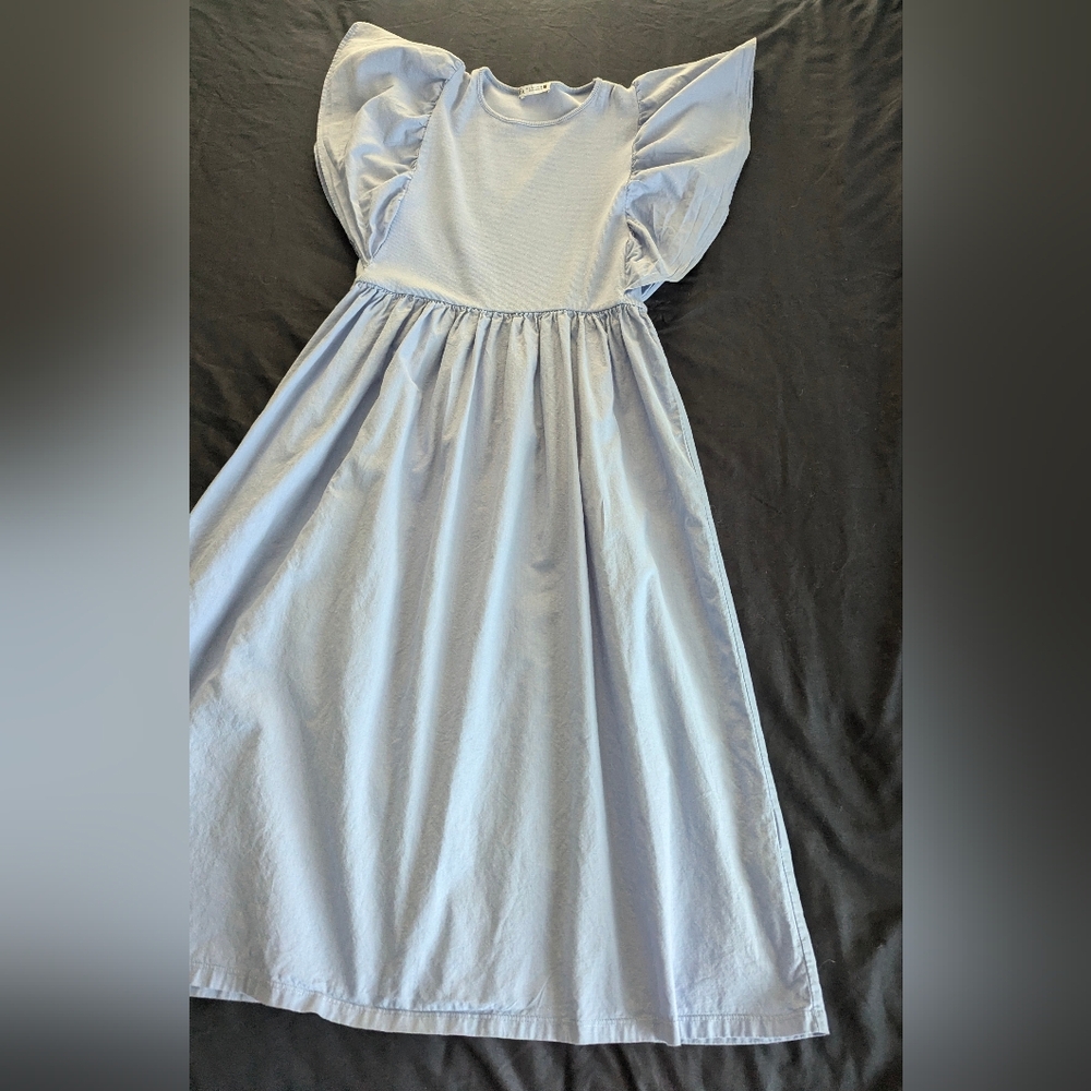 Zara Ribbed Bodice Dress